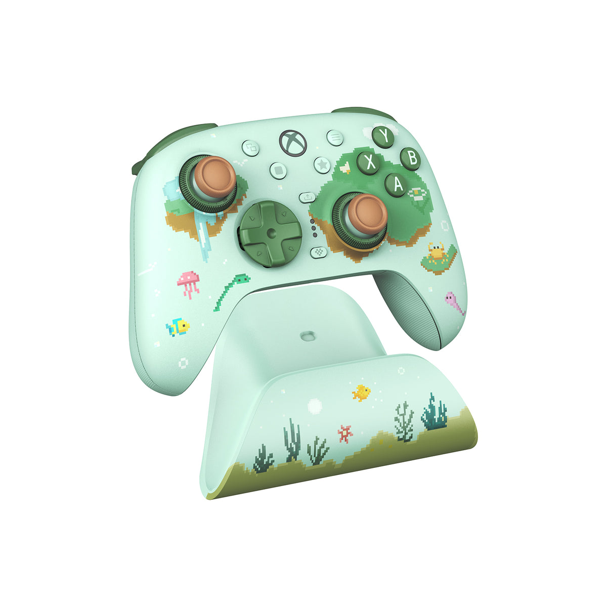8Bitdo Ultimate 3 Manette sans fil Mossy Lagoon Edition pour Xbox Series X/S et PC