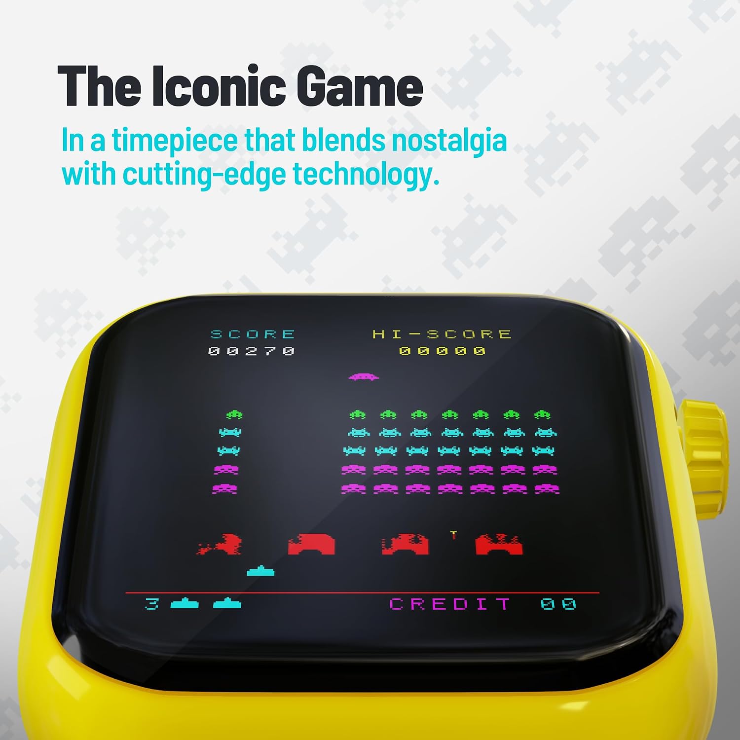 My Play Watch - Space Invaders Yellow Edition