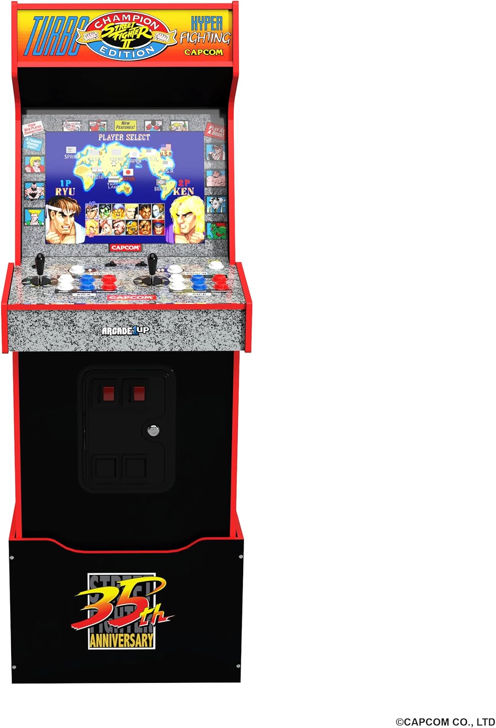 Borne Arcade1Up Capcom Legacy Game Yoga Flame