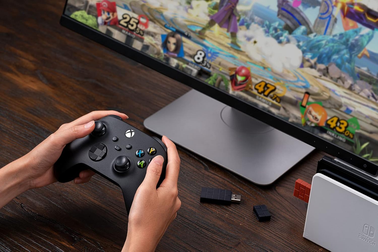 8Bitdo Adaptateur Wireless USB Version 2 pour Windows/Raspberry Pi/Steam Deck/Xbox/PS5/Nintendo Switch - Manettes - 8Bitdo - Shop Just for Games