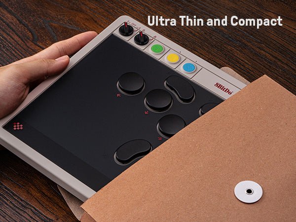 8Bitdo Arcade Controller Bluetooth/2.4G/USB pour Nintendo Switch et Windows - Manettes - 8Bitdo - Shop Just for Games