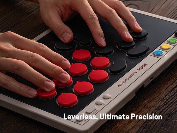 8Bitdo Arcade Controller Bluetooth/2.4G/USB pour Nintendo Switch et Windows - Manettes - 8Bitdo - Shop Just for Games