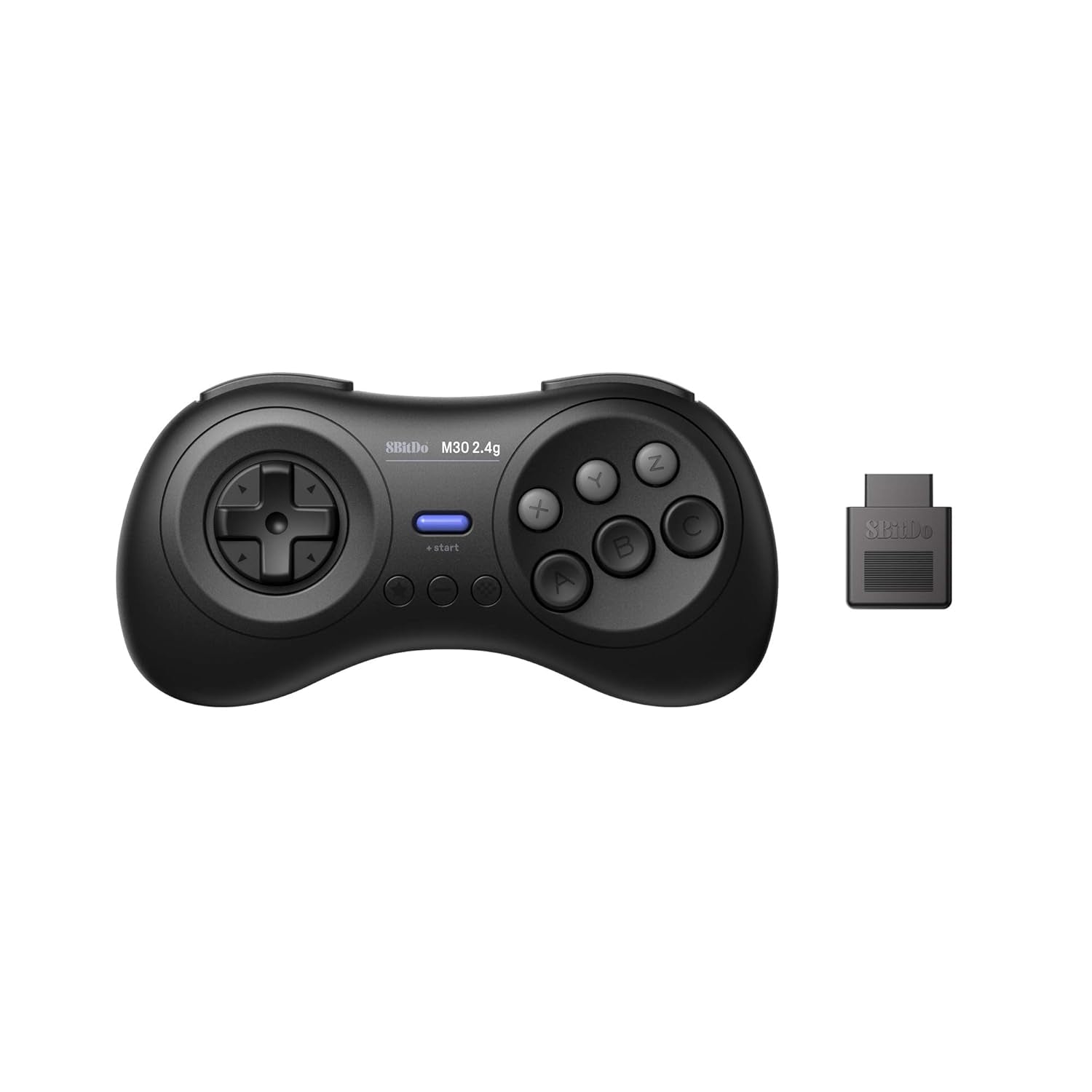 8bitdo Manette M30 2.4G Noire compatible Sega Genesis & Mega Drive - Manettes - 8Bitdo - Shop Just for Games