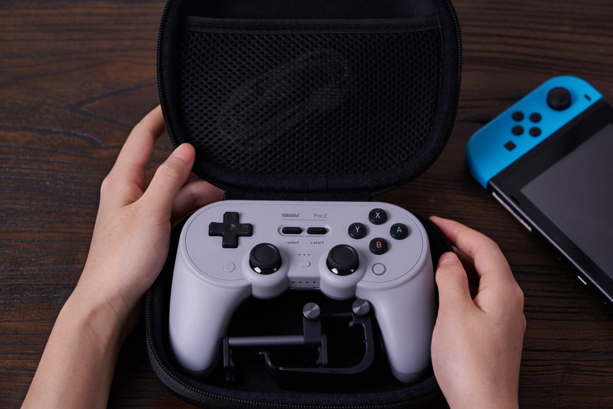 8bitdo Pro 2 Manette sans Fil Bluetooth - Black Edition - Manettes - 8Bitdo - Shop Just for Games