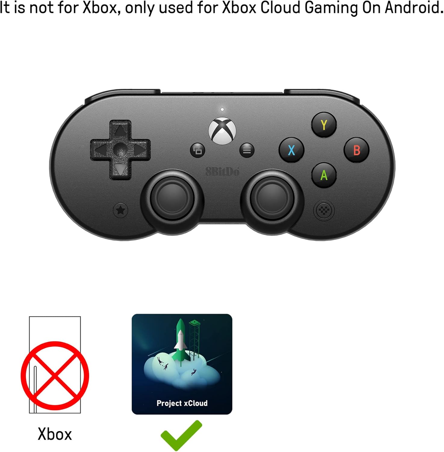 8Bitdo SN30 Pro Manette pour Xbox Cloud Gaming - Manettes - 8Bitdo - Shop Just for Games