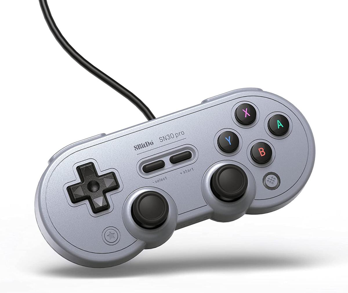 8Bitdo SN30 Pro USB Gamepad Grey Edition pour Nintendo Switch - Manettes - 8Bitdo - Shop Just for Games