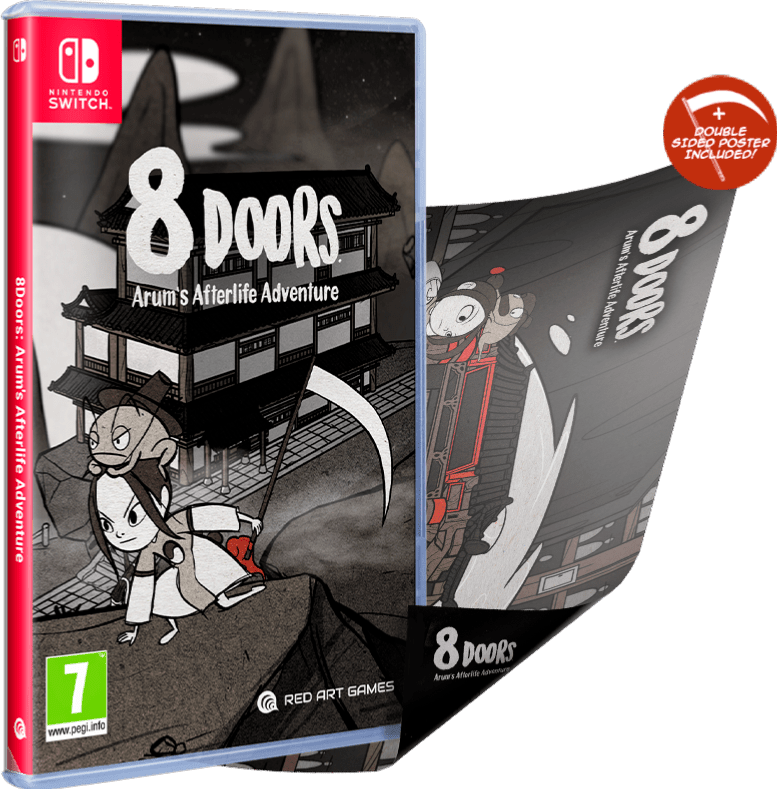 8Doors Arum's Afterlife Adventure Nintendo SWITCH - Jeux Vidéo Physique - Red Art Games - Shop Just for Games