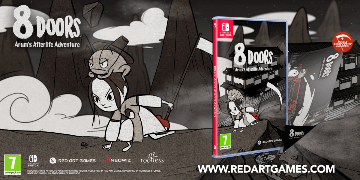 8Doors Arum's Afterlife Adventure Nintendo SWITCH - Jeux Vidéo Physique - Red Art Games - Shop Just for Games