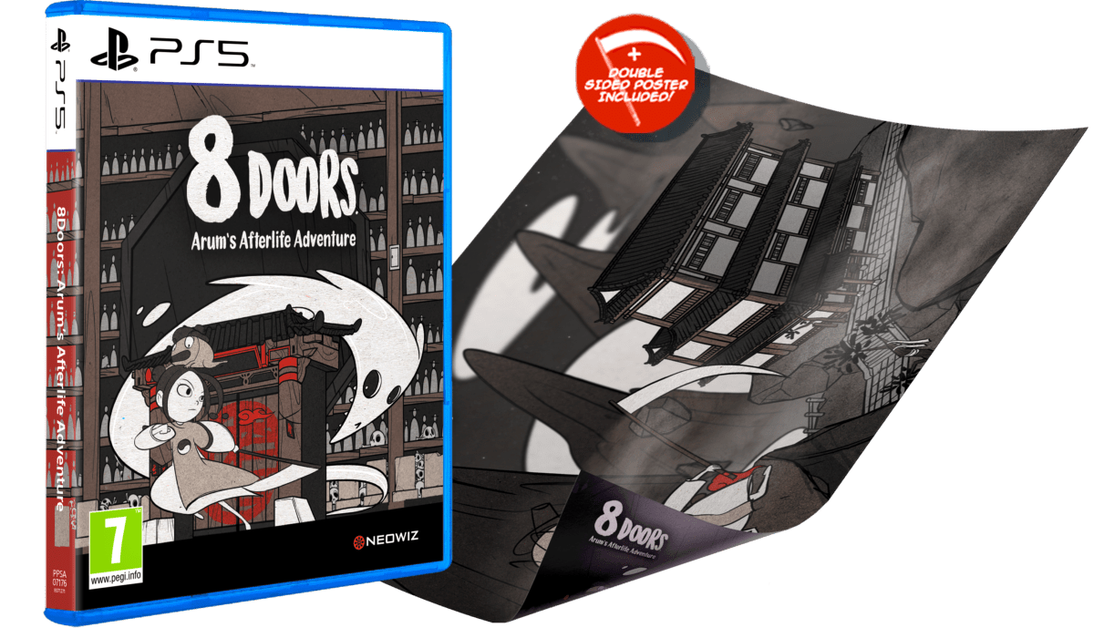 8Doors Arum's Afterlife Adventure PS5 - Jeux Vidéo Physique - Red Art Games - Shop Just for Games