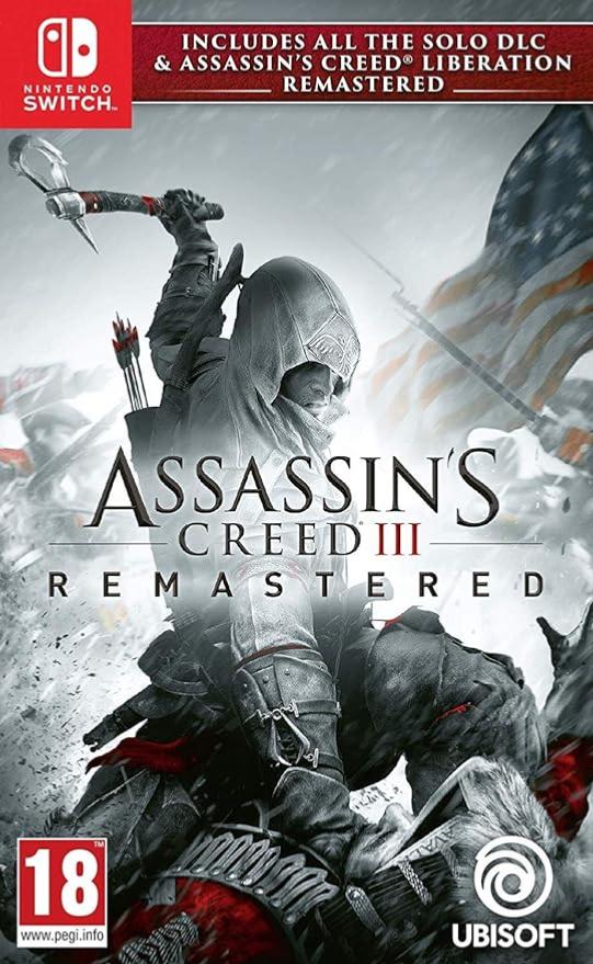 Assassin's Creed III Remastered + Assassin's Creed Liberation Remastered SWITCH - Jeux Vidéo Physique - UBISOFT - Shop Just for Games