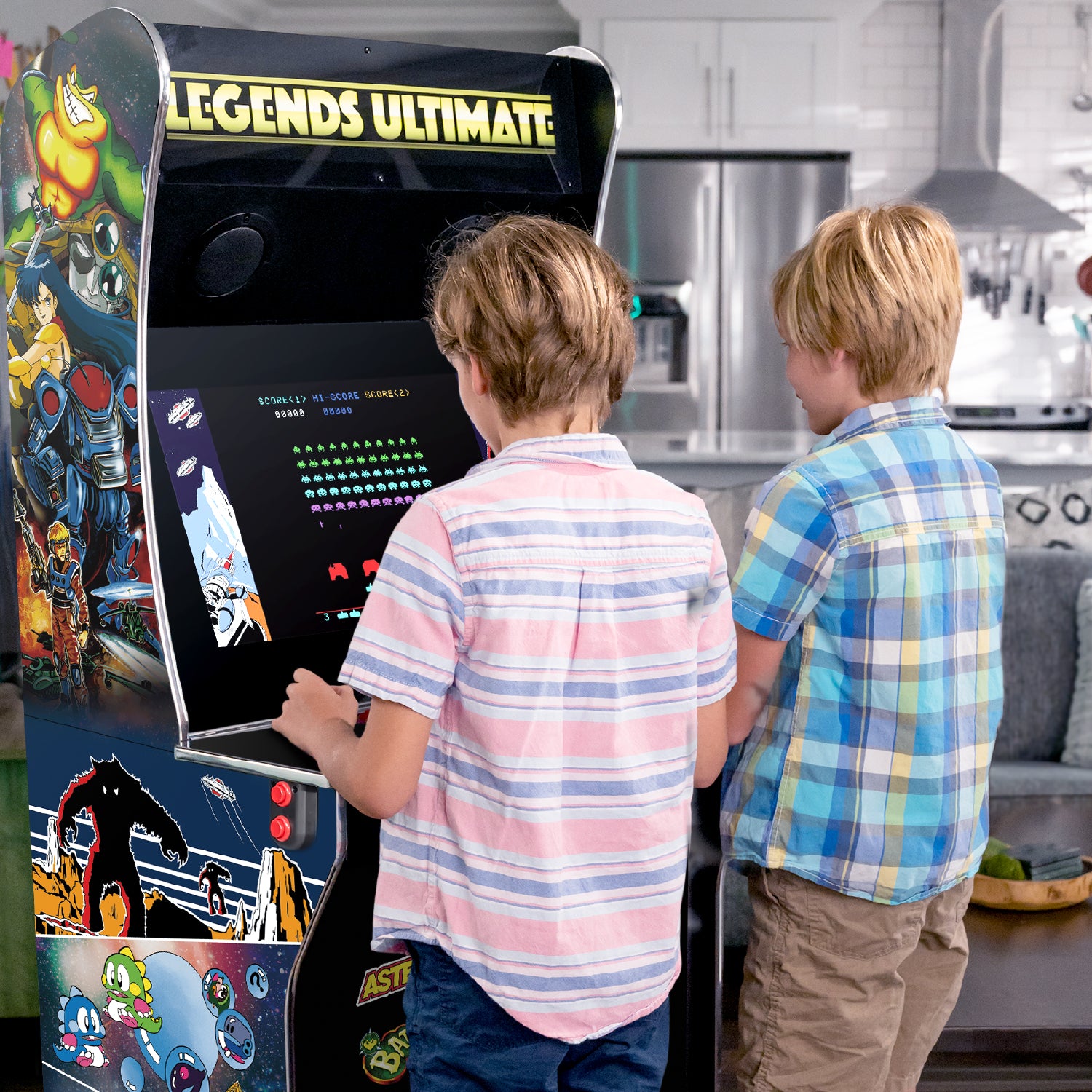 Borne d'Arcade Legends Ultimate 300 Jeux - Nouvelle version HA8802C - Borne arcade - AtGames - Shop Just for Games