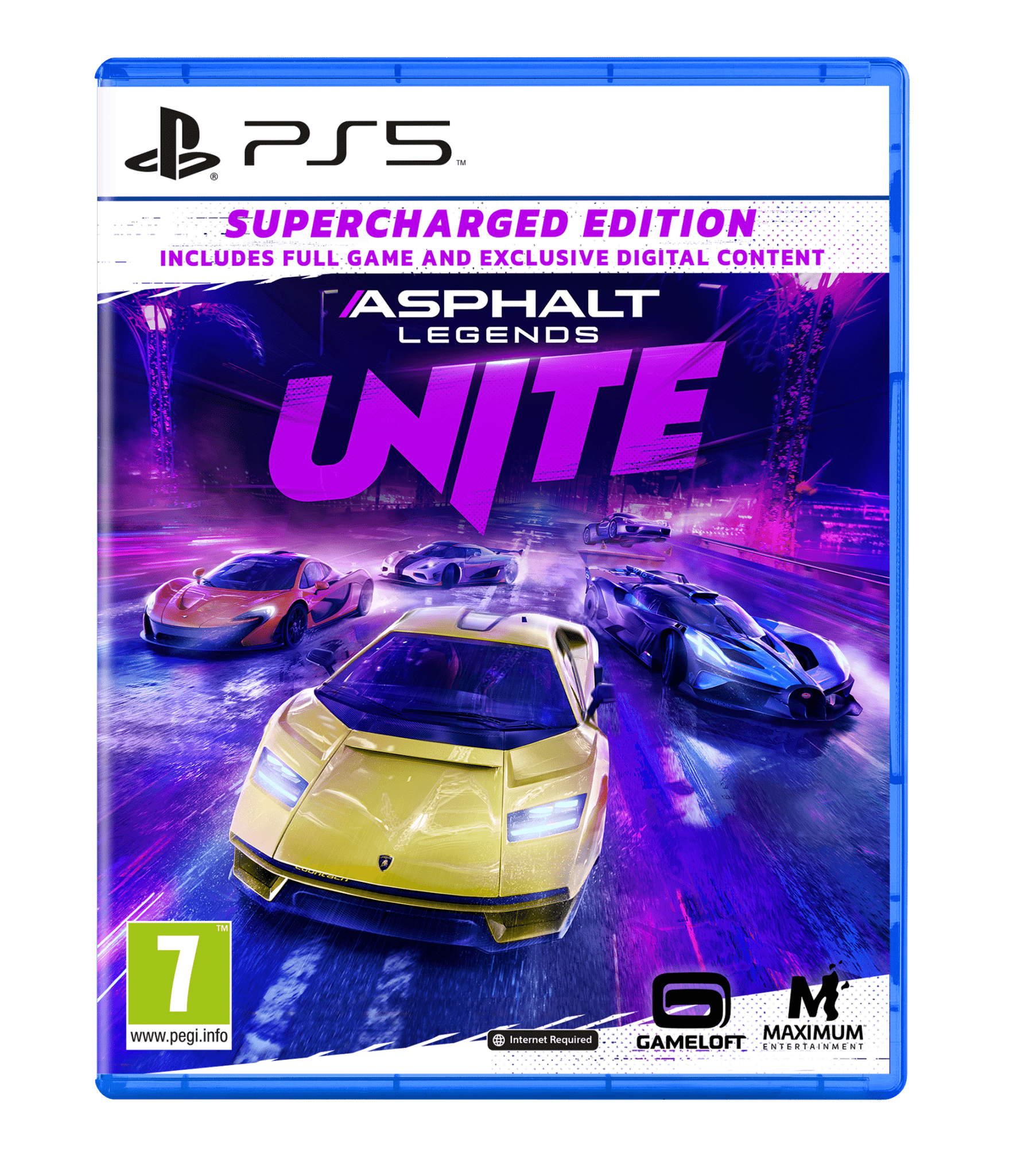 Asphalt Legends Unite Supercharged Edition PS5 - Jeux Vidéo Physique - Maximum Entertainment - Shop Just for Games