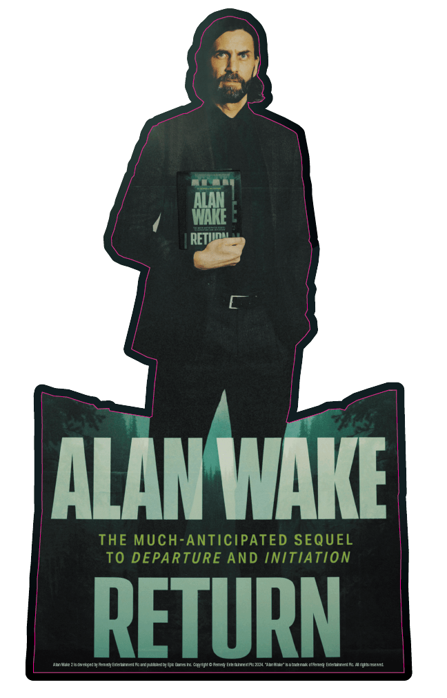 Alan Wake 2 Cardboard Standee - Bonus - Just For Games - Shop Just for Games