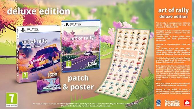 Art Of Rally Deluxe Edition PS5 - Jeux Vidéo Physique - Serenity Forge - Shop Just for Games