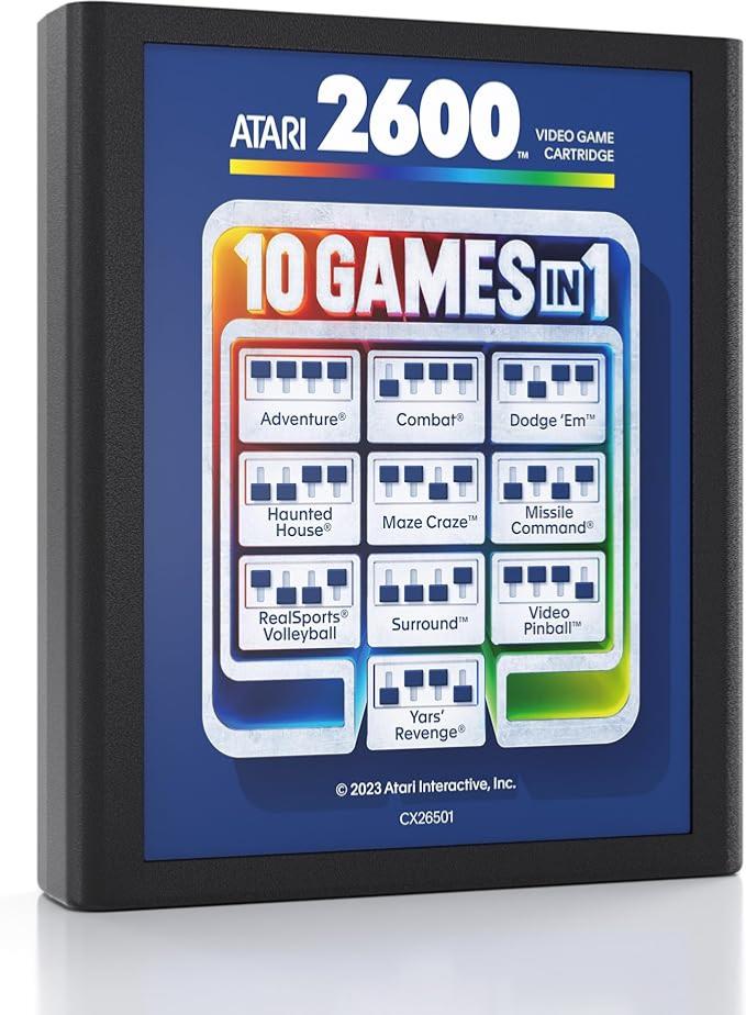 Atari Classic Game Console Black - Console - Atari - Shop Just for Games