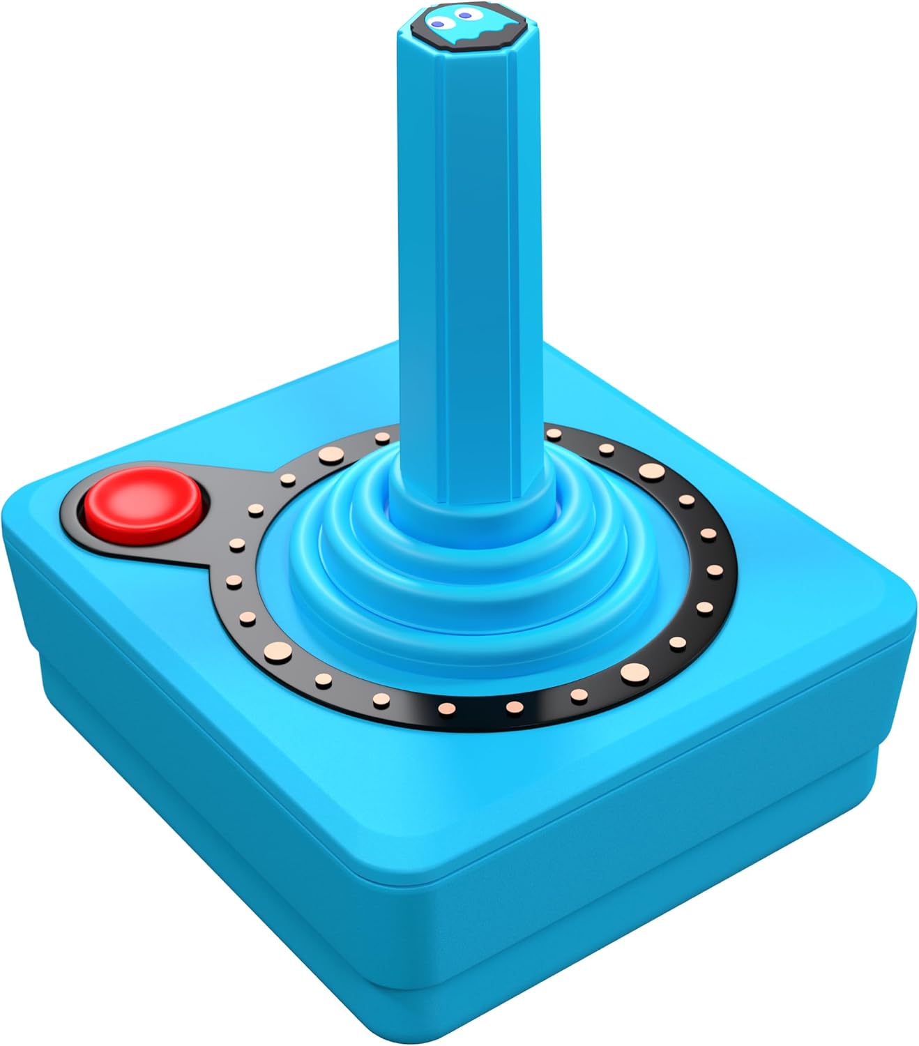 Pac-Man CX-40+ Joystick sans fil - Bleu Inky