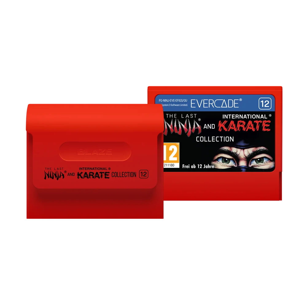 Blaze Evercade - The Last Ninja & International Karate Collection - Cartouche n°12