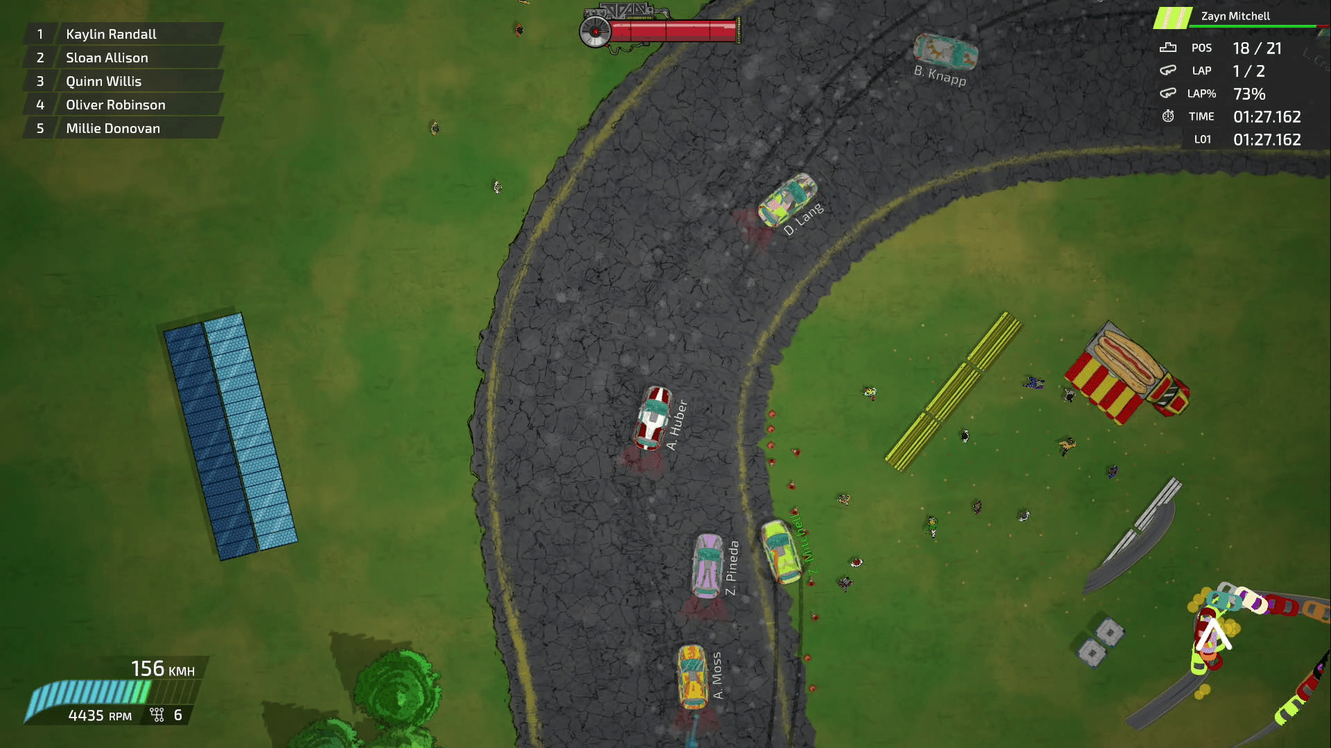 Bloody Rally Show Playstation 4 - Jeux Vidéo Physique - Red Art Games - Shop Just for Games