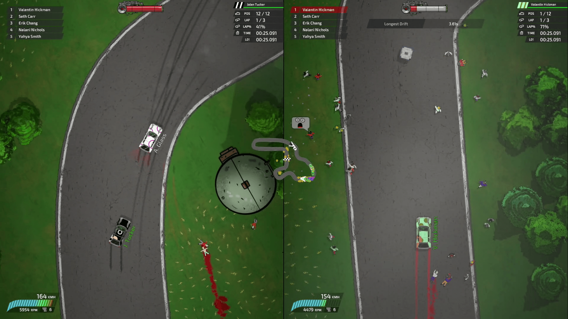Bloody Rally Show Playstation 4 - Jeux Vidéo Physique - Red Art Games - Shop Just for Games