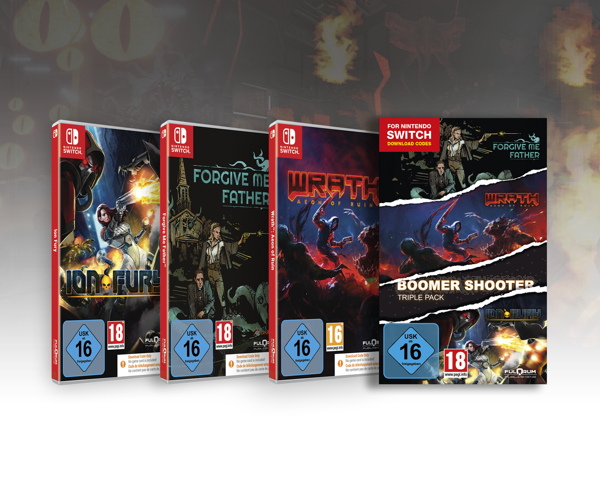Boomer Shooter Triple Pack Nintendo Switch (Download Code)