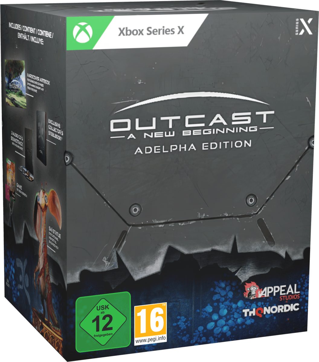 Outcast A New Beginning Adelpha Edition Xbox Series X - Jeux Vidéo Physique - THQ NORDIC GAMES - Shop Just for Games