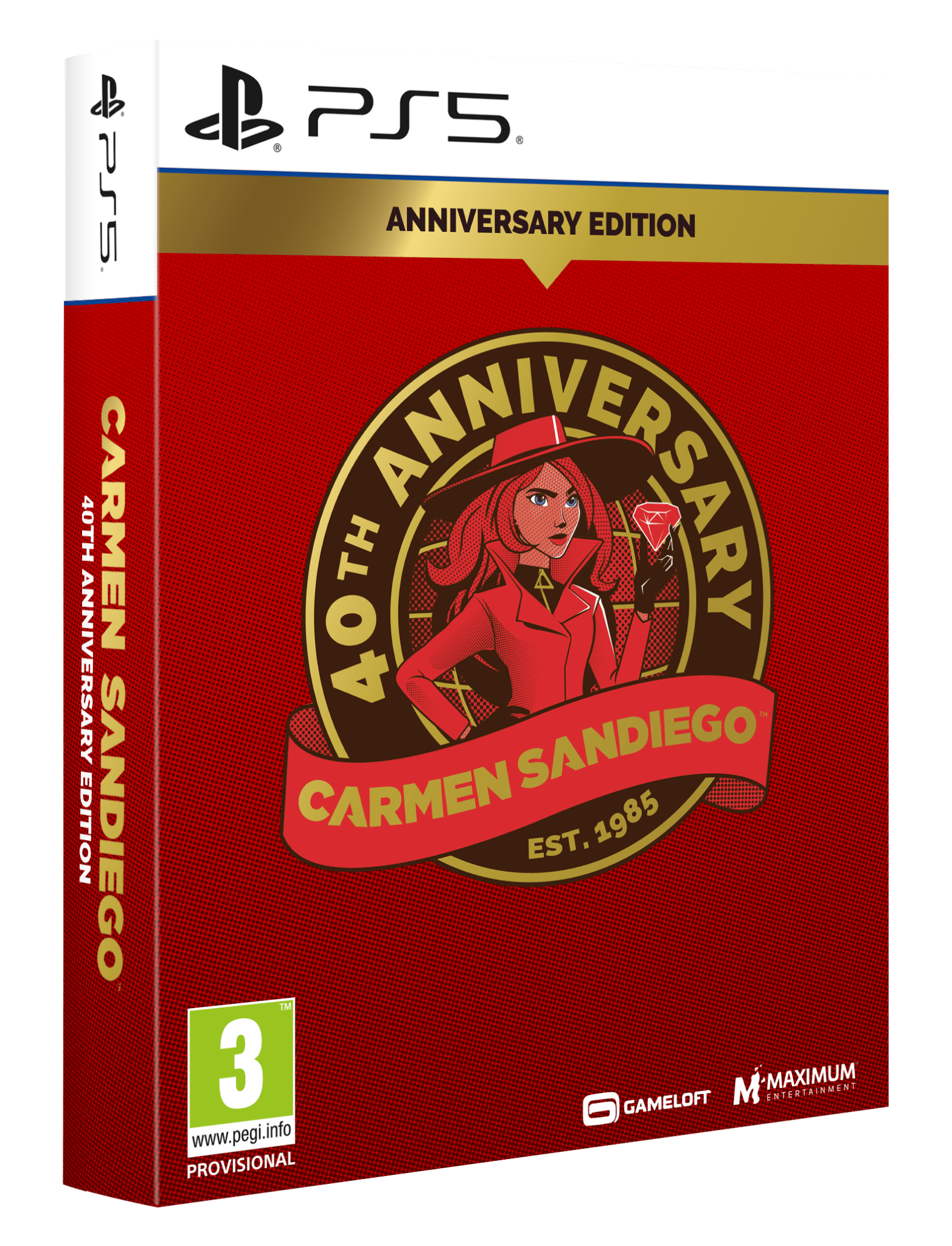 Carmen Sandiego 40th Anniversary Edition PS5