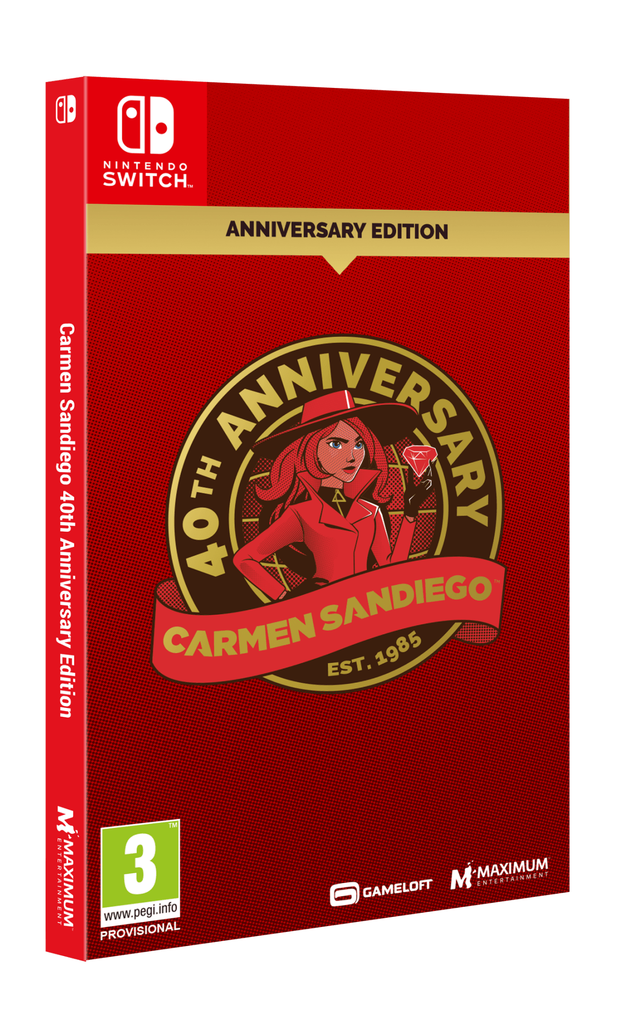 Carmen Sandiego 40th Anniversary Edition Nintendo Switch