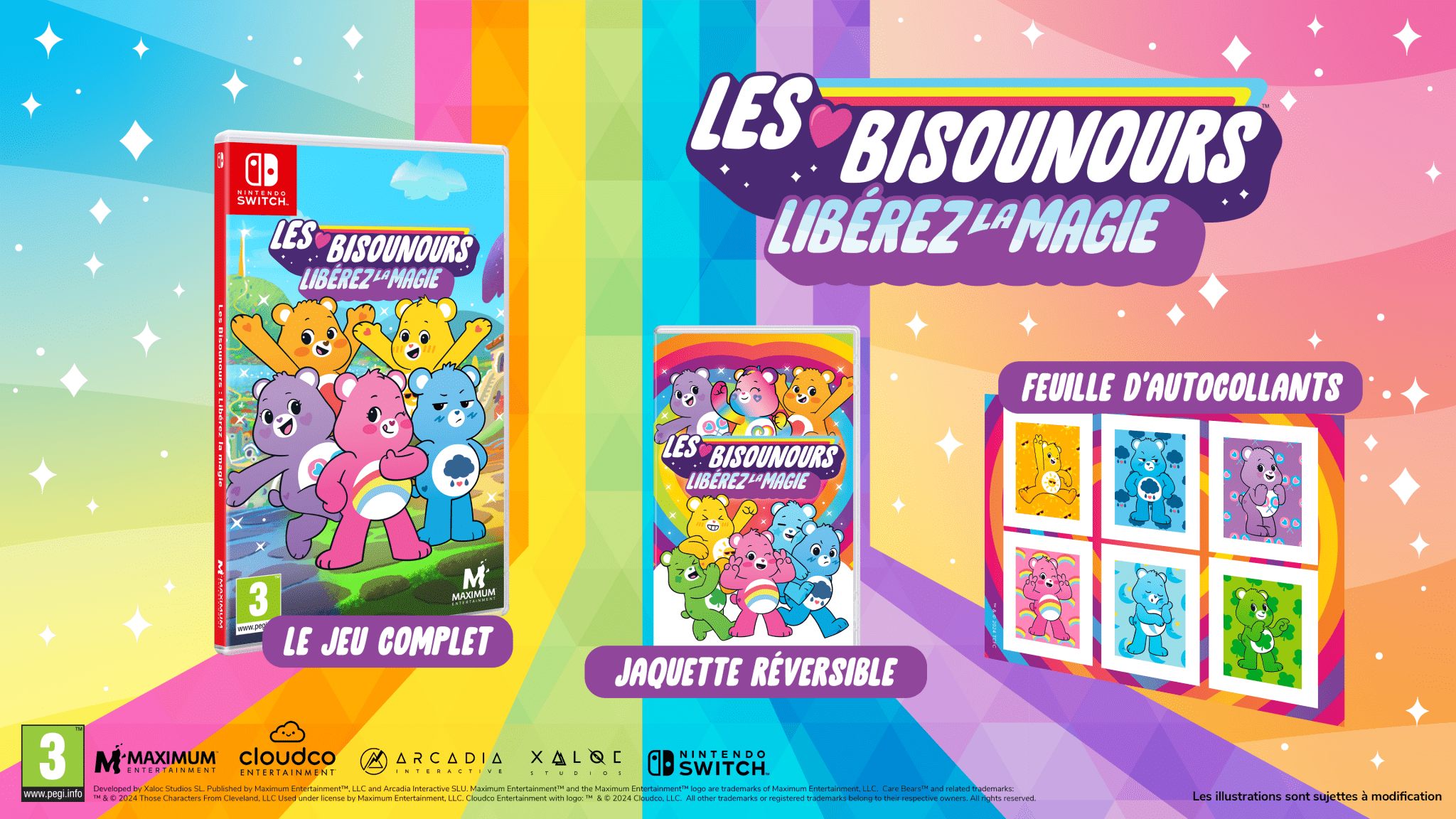 Les Bisounours Libérez la Magie Nintendo Switch