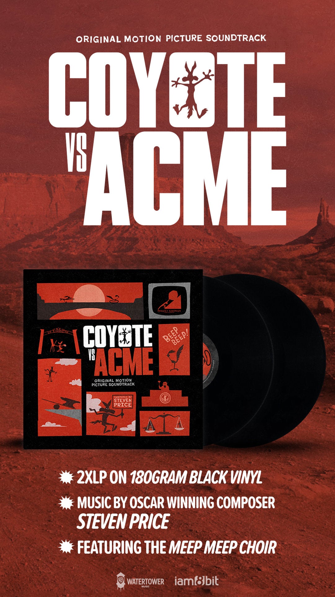 Coyote vs. Acme Vinyle 2LP