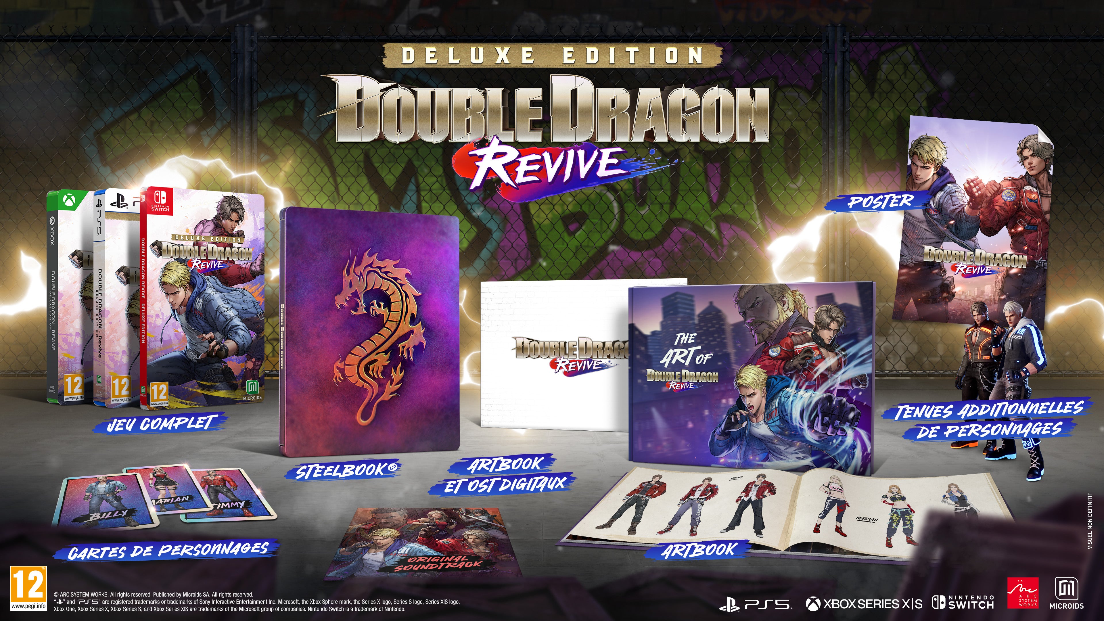 Double Dragon Revive Edition Deluxe Nintendo Switch