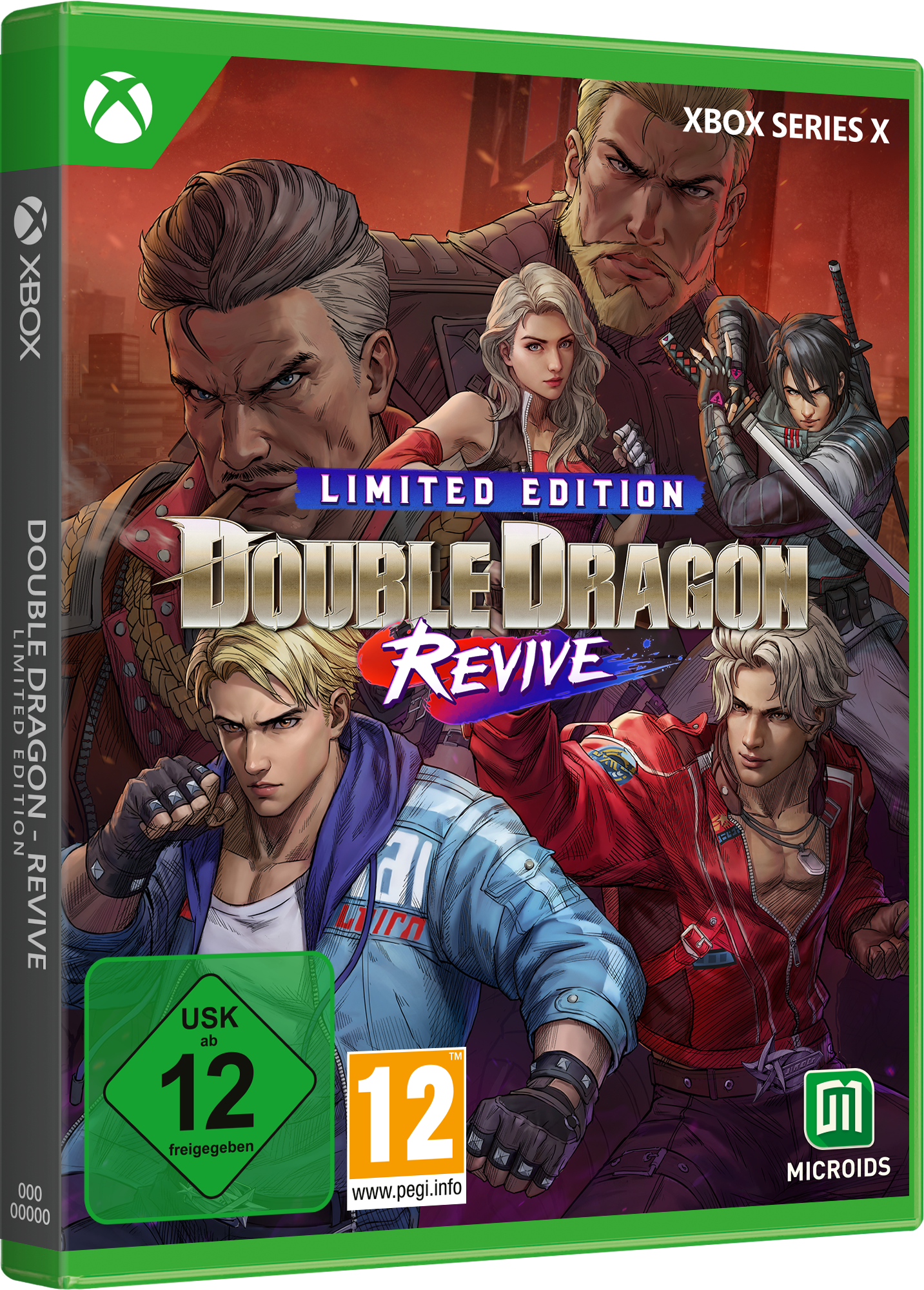 Double Dragon Revive Edition Limitée Xbox Series X