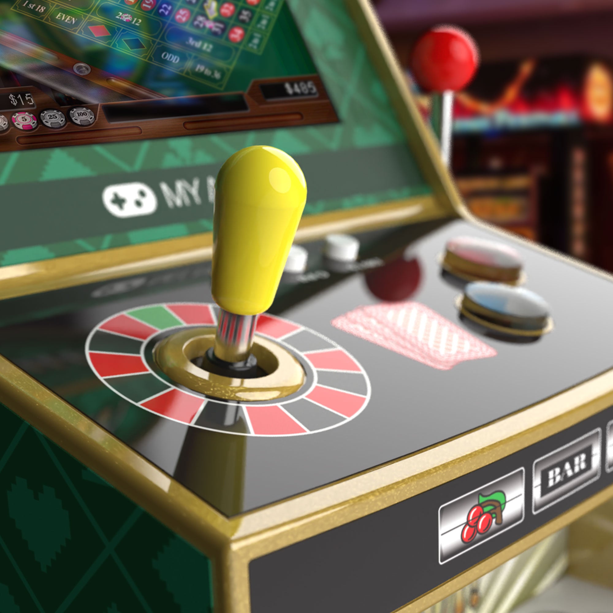 My Arcade Casino Player Portable