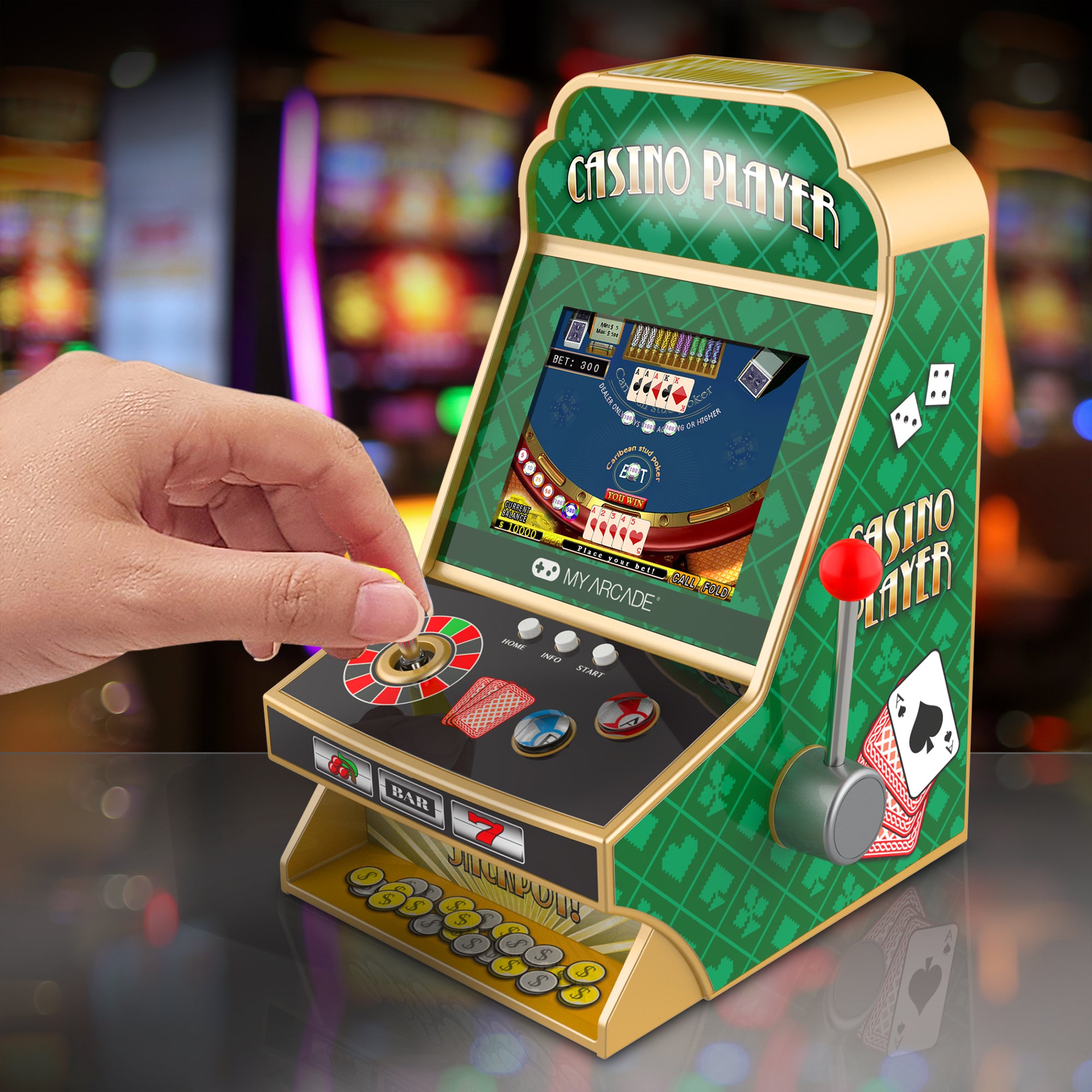 My Arcade Casino Player Portable