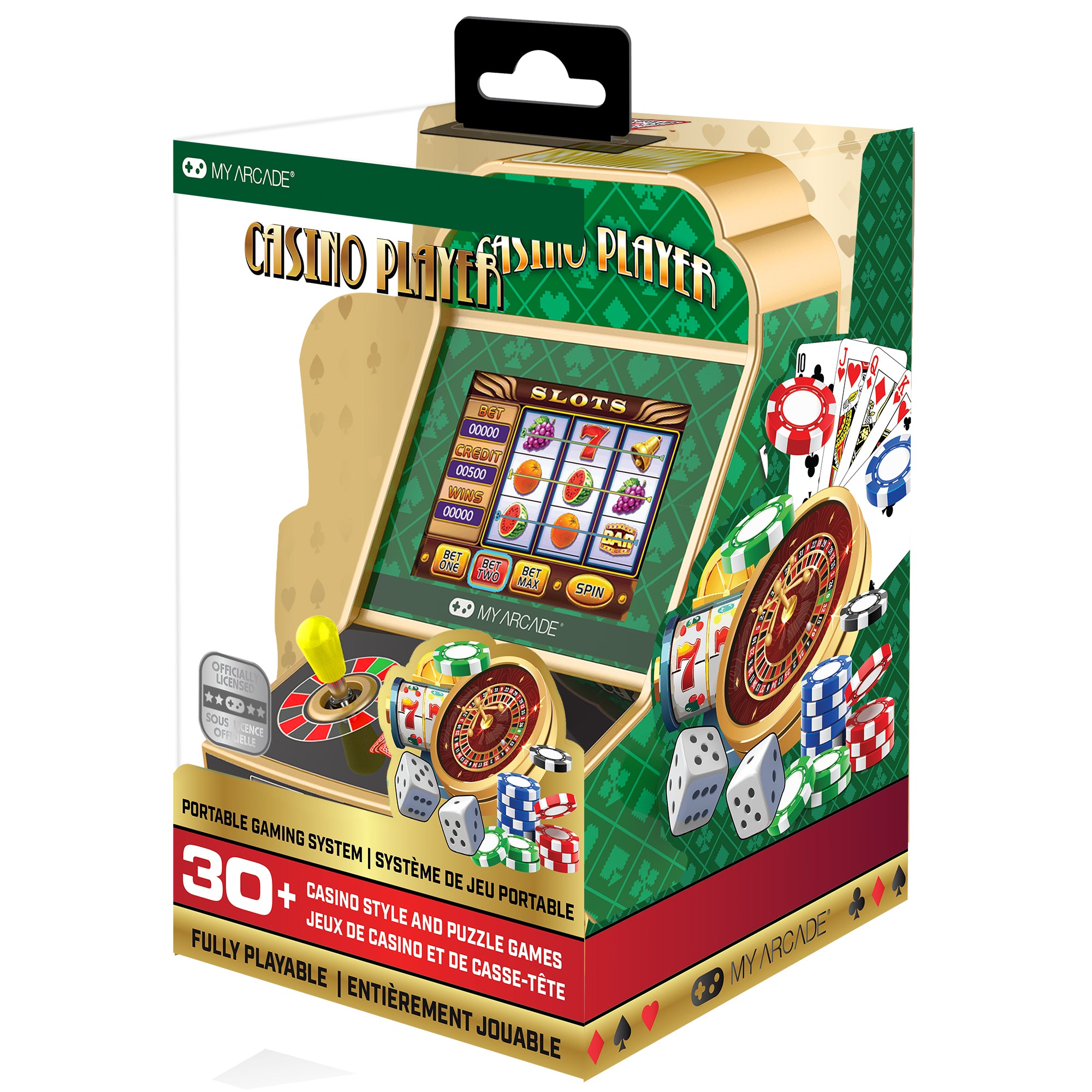 My Arcade Casino Player Portable