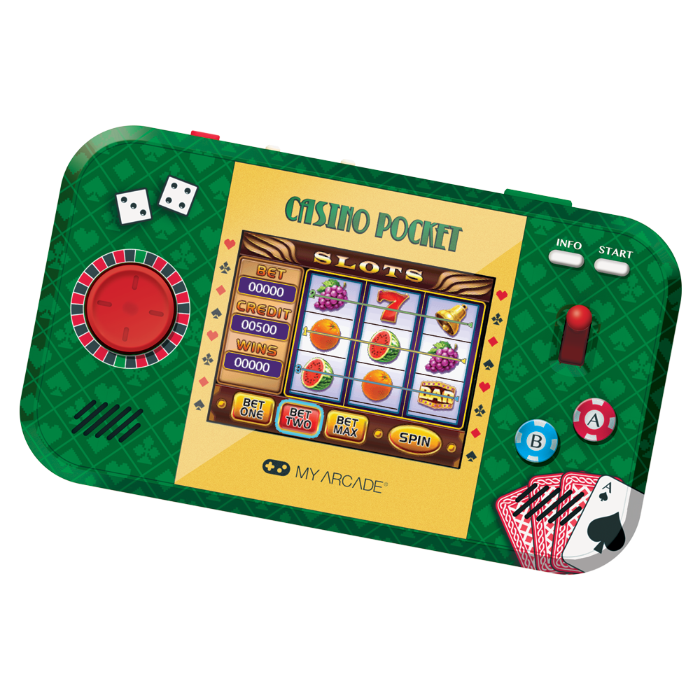 My Arcade Casino Pocket Portable