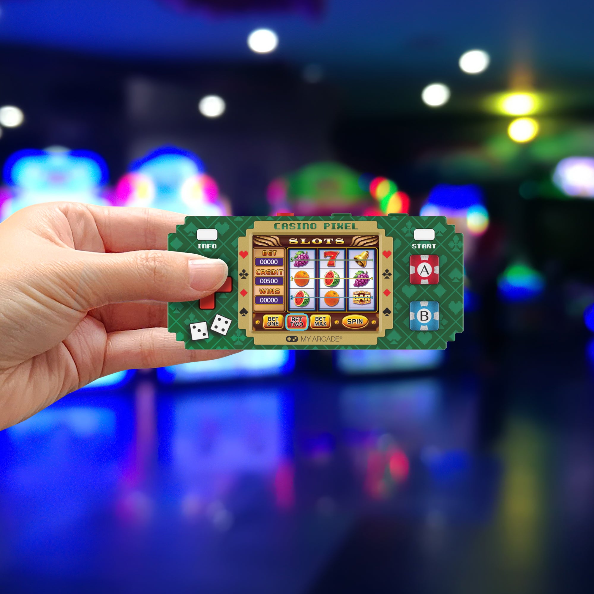 My Arcade Casino Pixel Portable