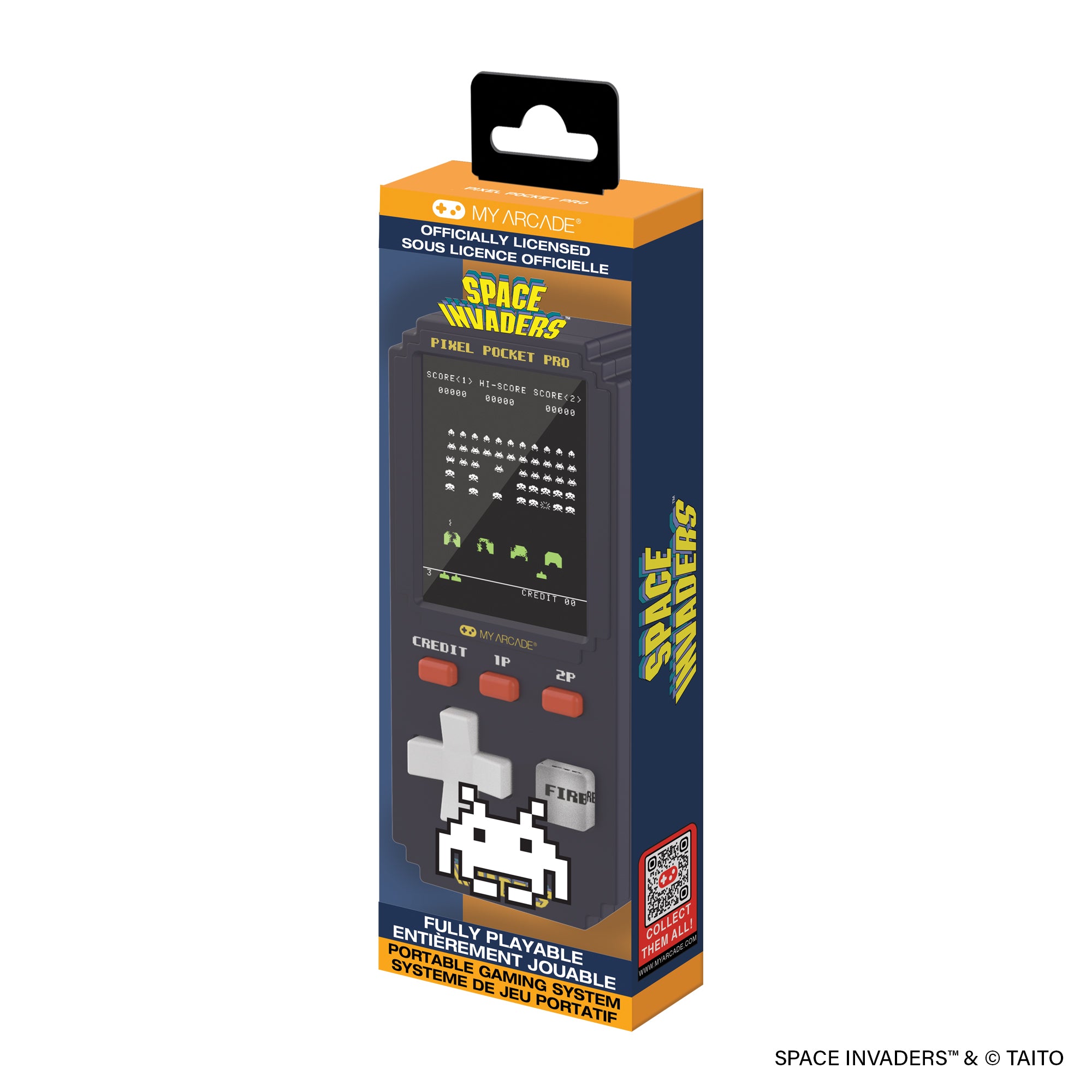 My Arcade Pixel Pocket Pro Space Invaders