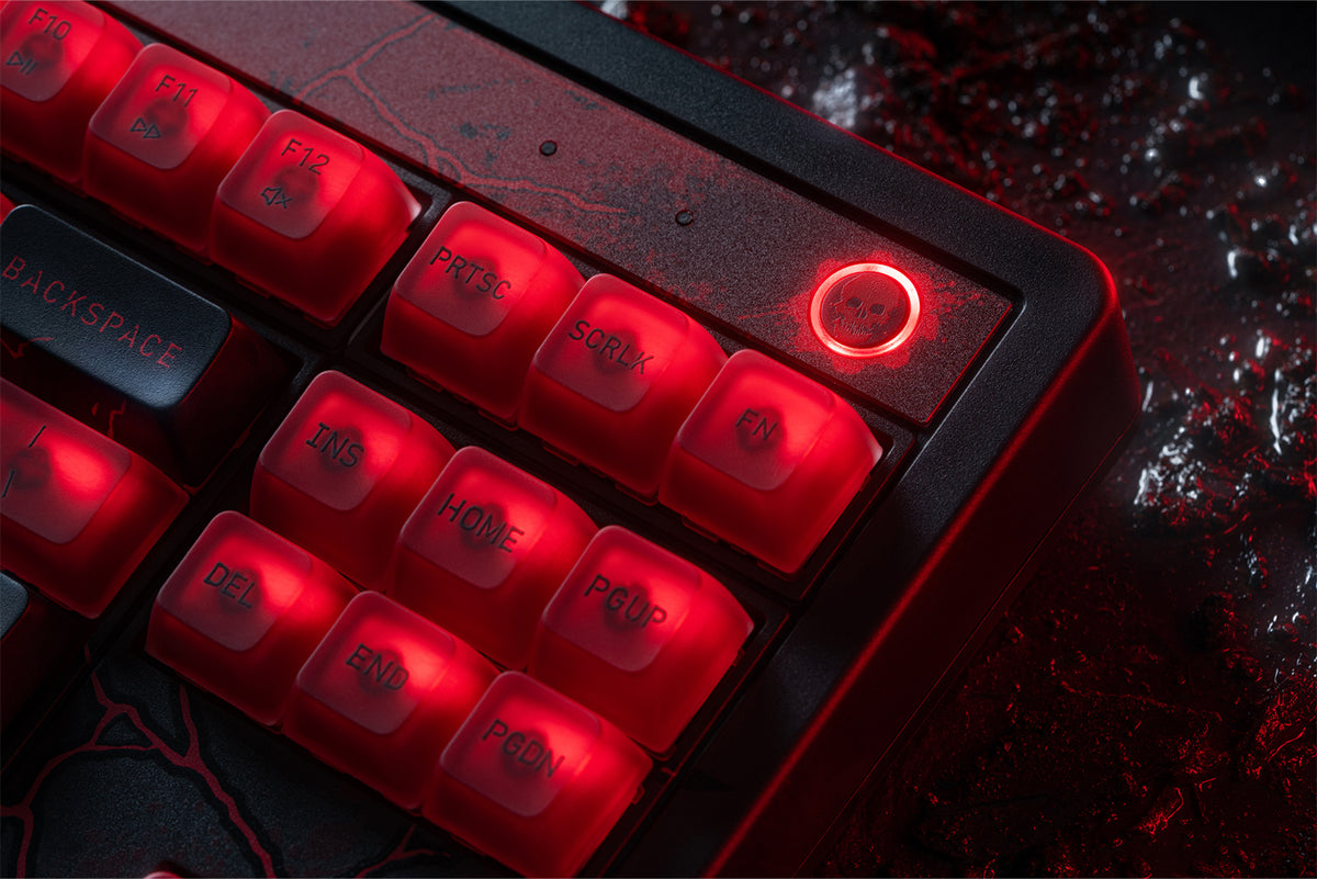 8Bitdo Retro 87 Mechanical Keyboard, Gears of War: E-Day - ANSI US Layout