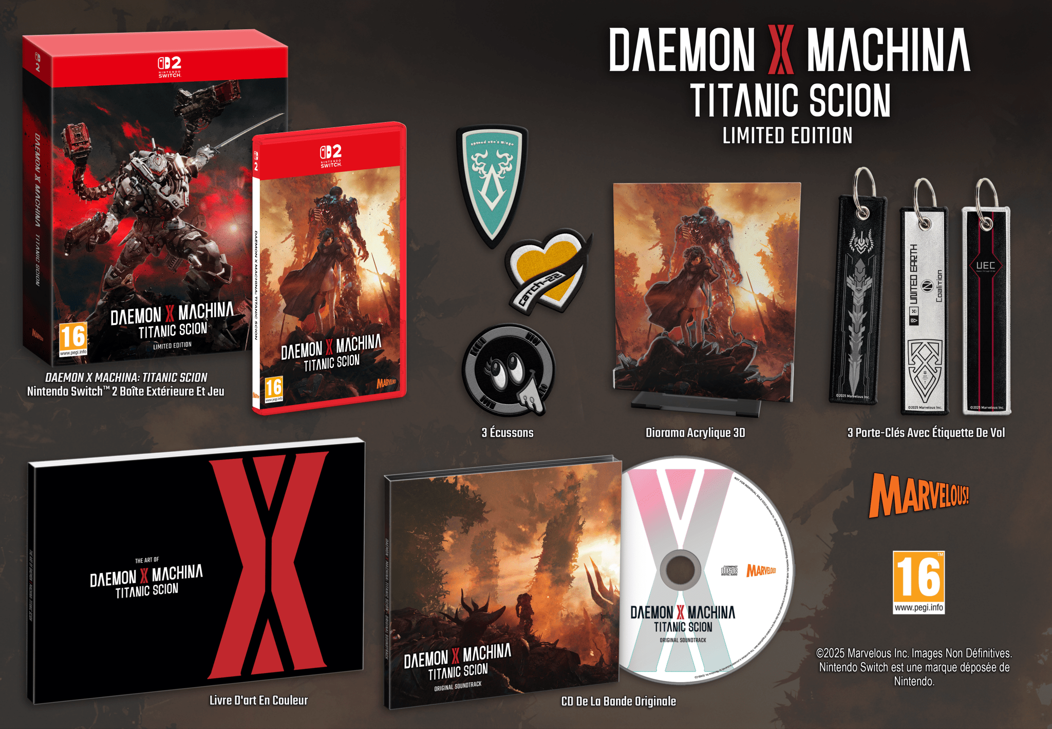 Daemon X Machina Titanic Scion Limited Edition Switch 2