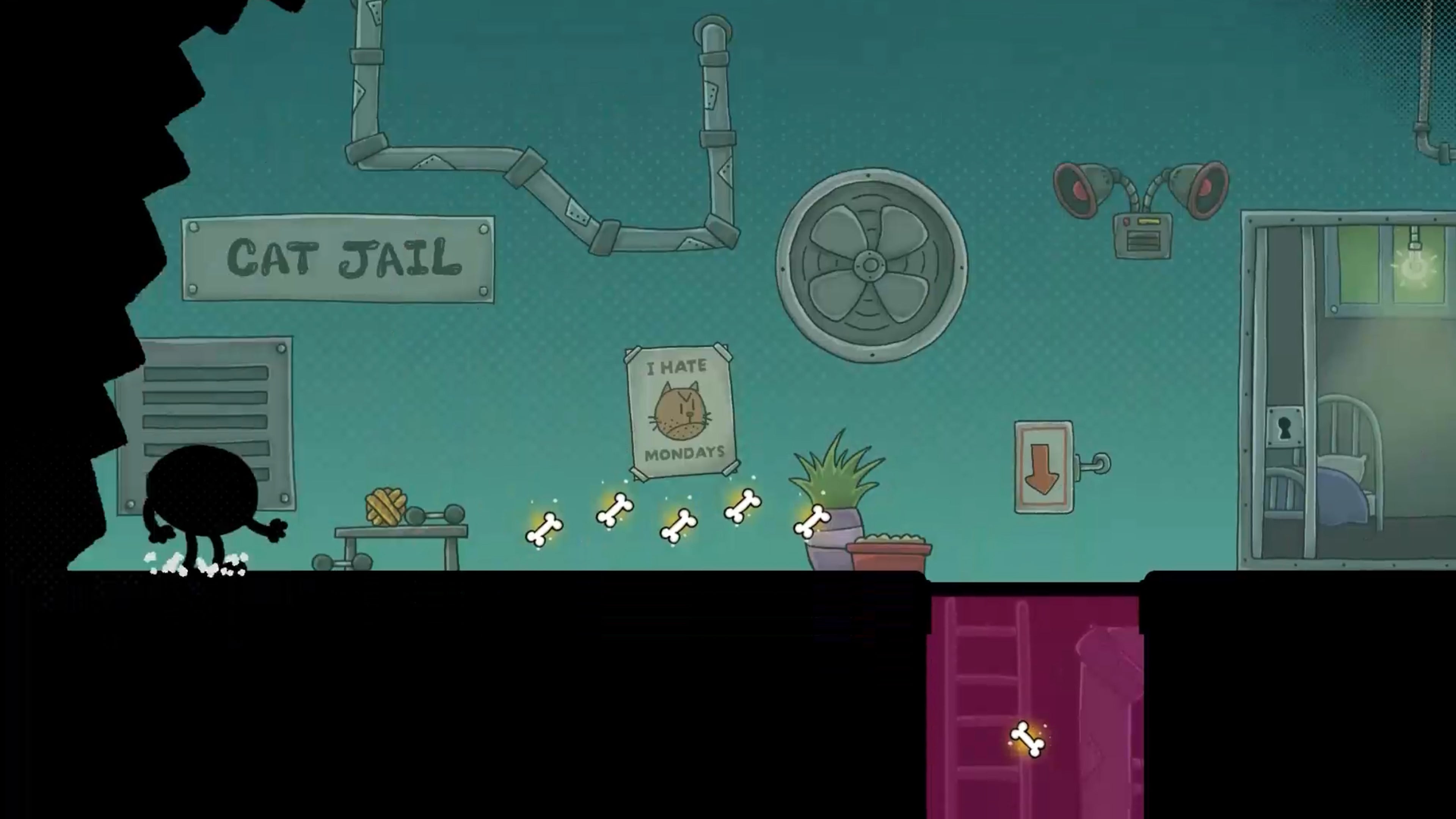 Dog Man Bark in Action Nintendo Switch