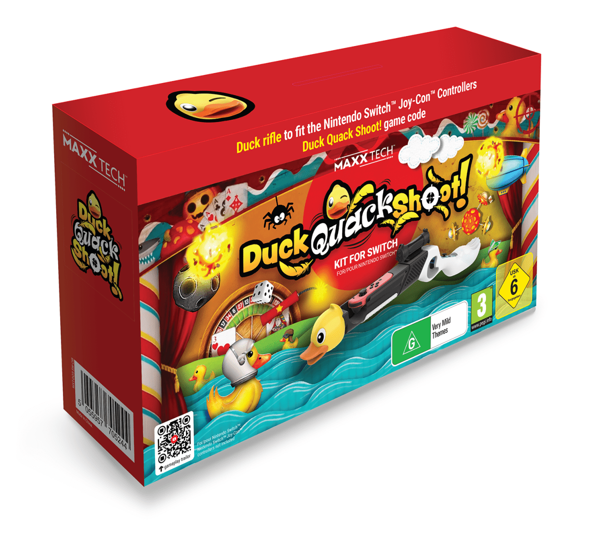 Duck, Quack, Shoot Bundle Switch - Jeux Vidéo Physique - MAXX TECH - Shop Just for Games