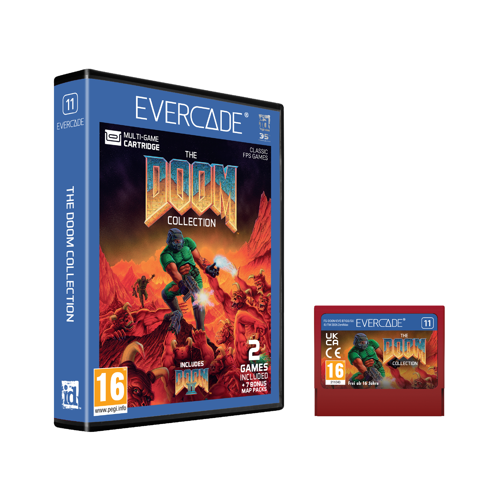Blaze Evercade - The Doom Collection - Cartouche n°11