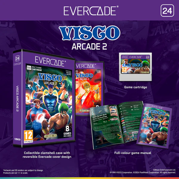 Blaze Evercade - VISCO Arcade Collection 2 - Cartouche n°24