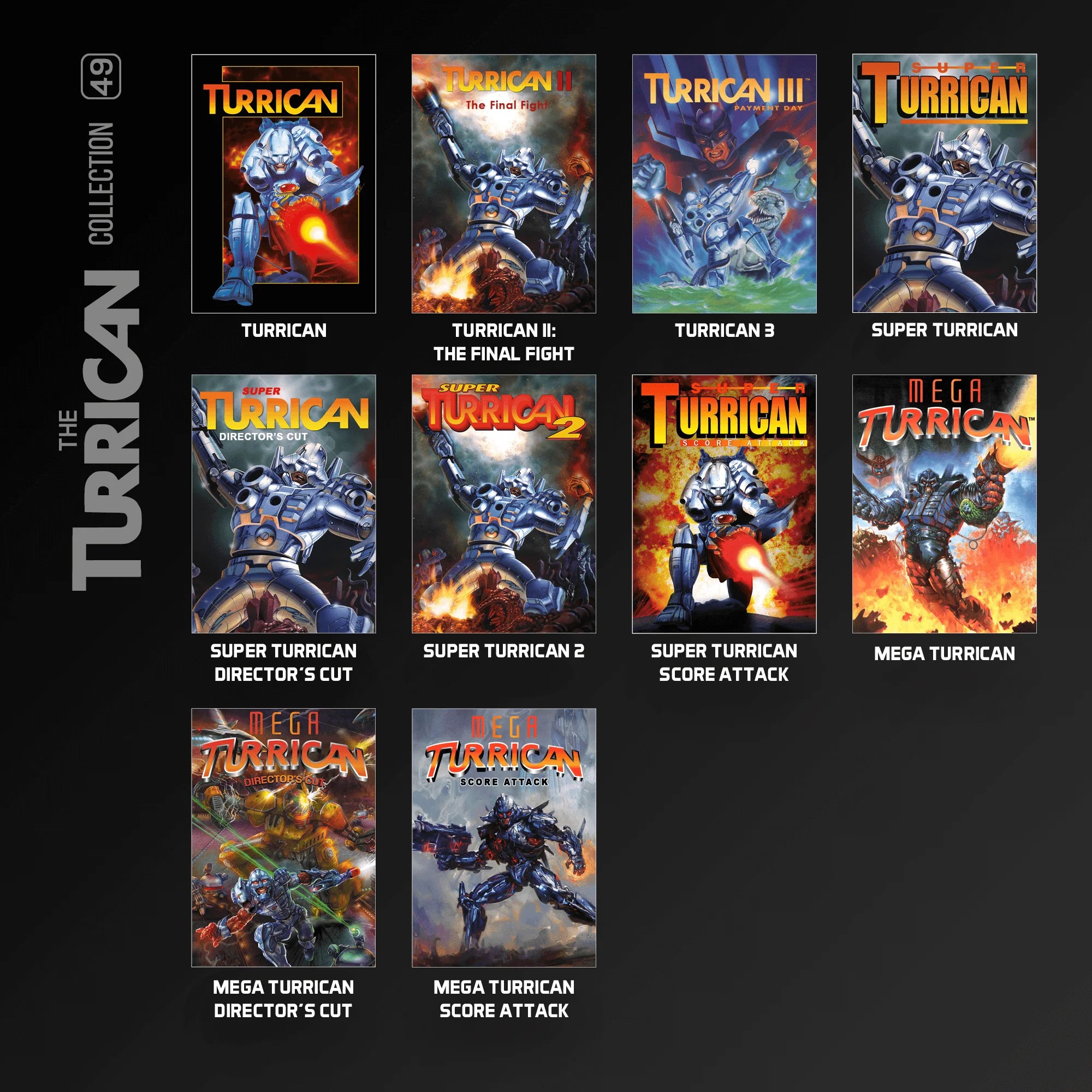 Blaze Evercade - The Turrican Collection - Cartouche n°49