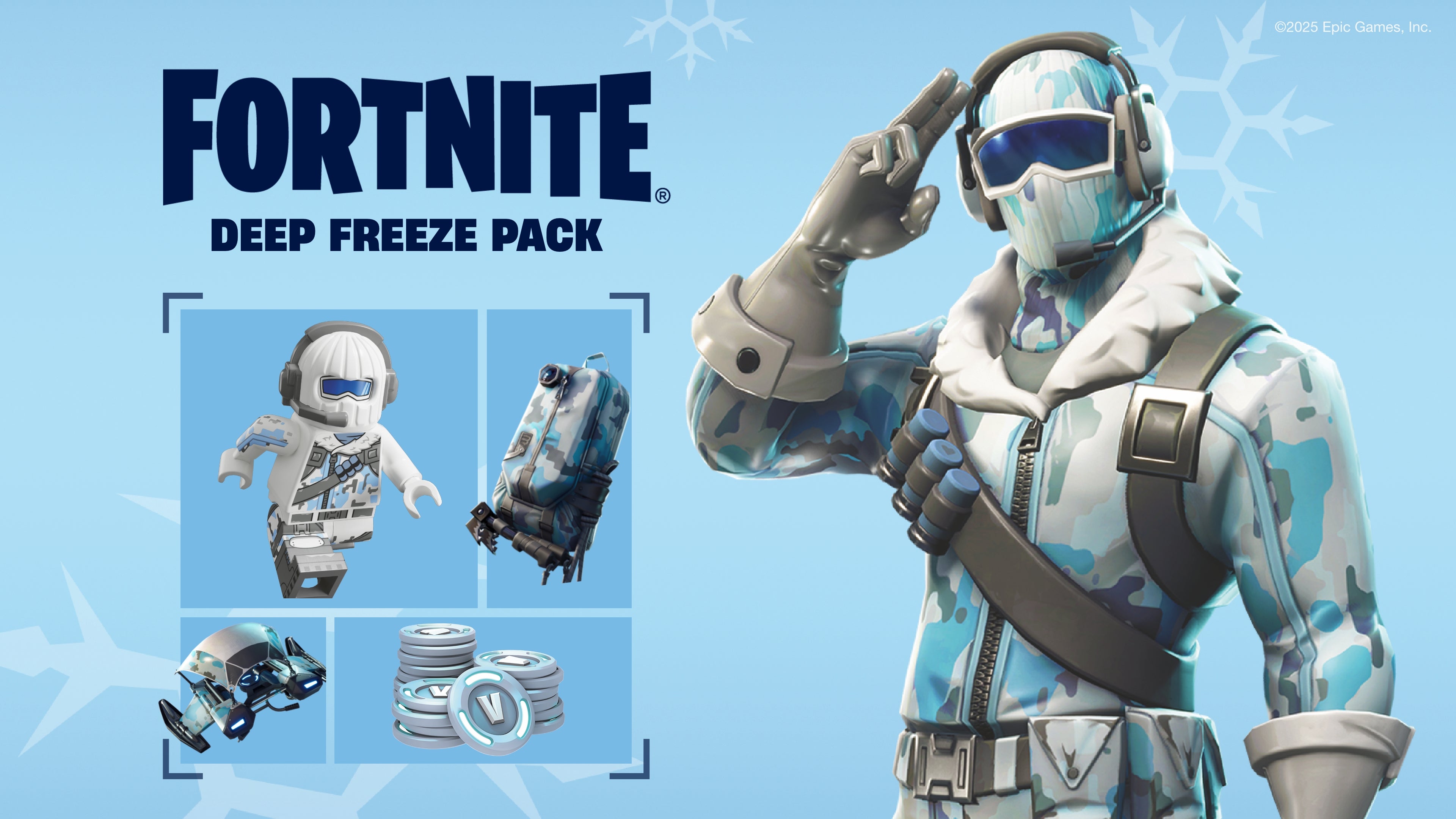 FORTNITE Darkfire & Ice Bundle Xbox Series X / Xbox One - 1000 V-Bucks inclus !