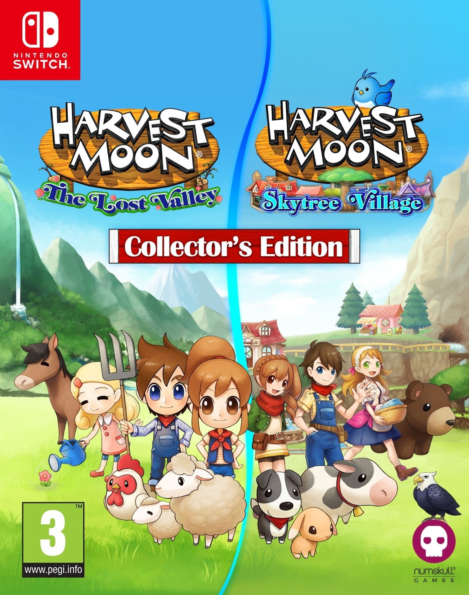 Harvest Moon The Lost Valley + Skytree Village Collector's Edition SWITCH