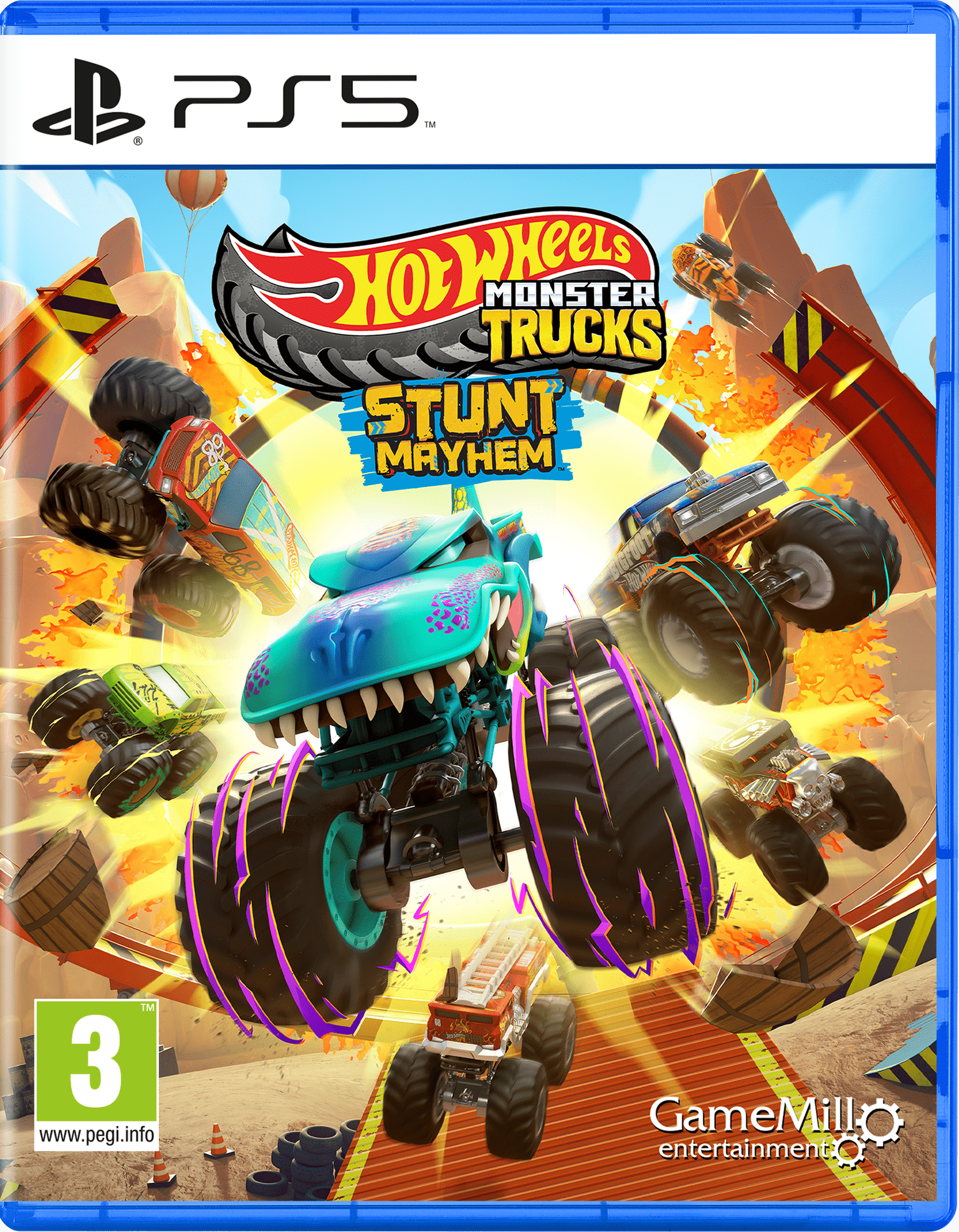 Hot Wheels Monster Truck Stunt Mayhem PS5 - Jeux Vidéo Physique - GAMEMILL - Shop Just for Games