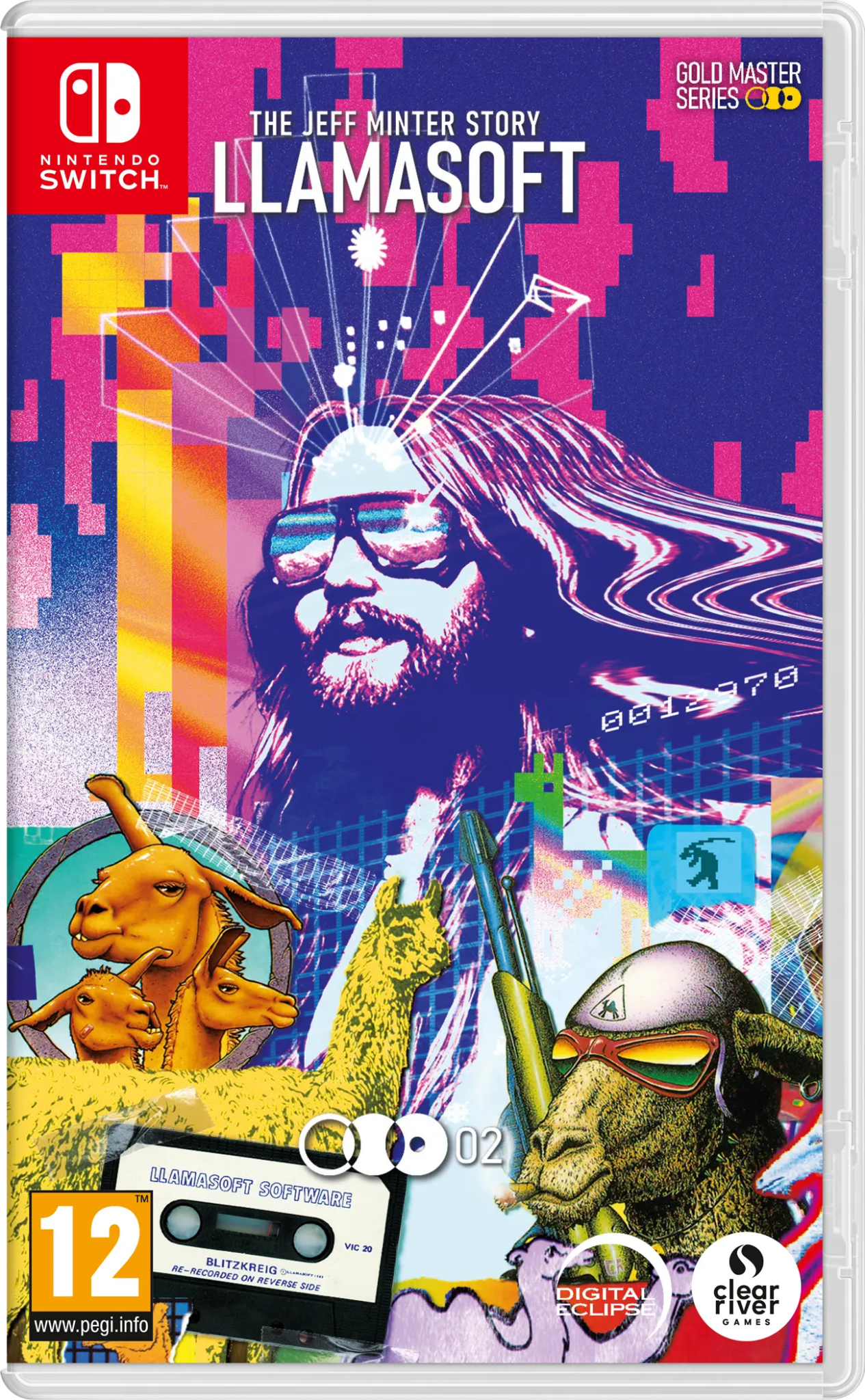 Llamasoft The Jeff Minter Story Deluxe Edition SWITCH - Jeux Vidéo Physique - Clear River Games - Shop Just for Games