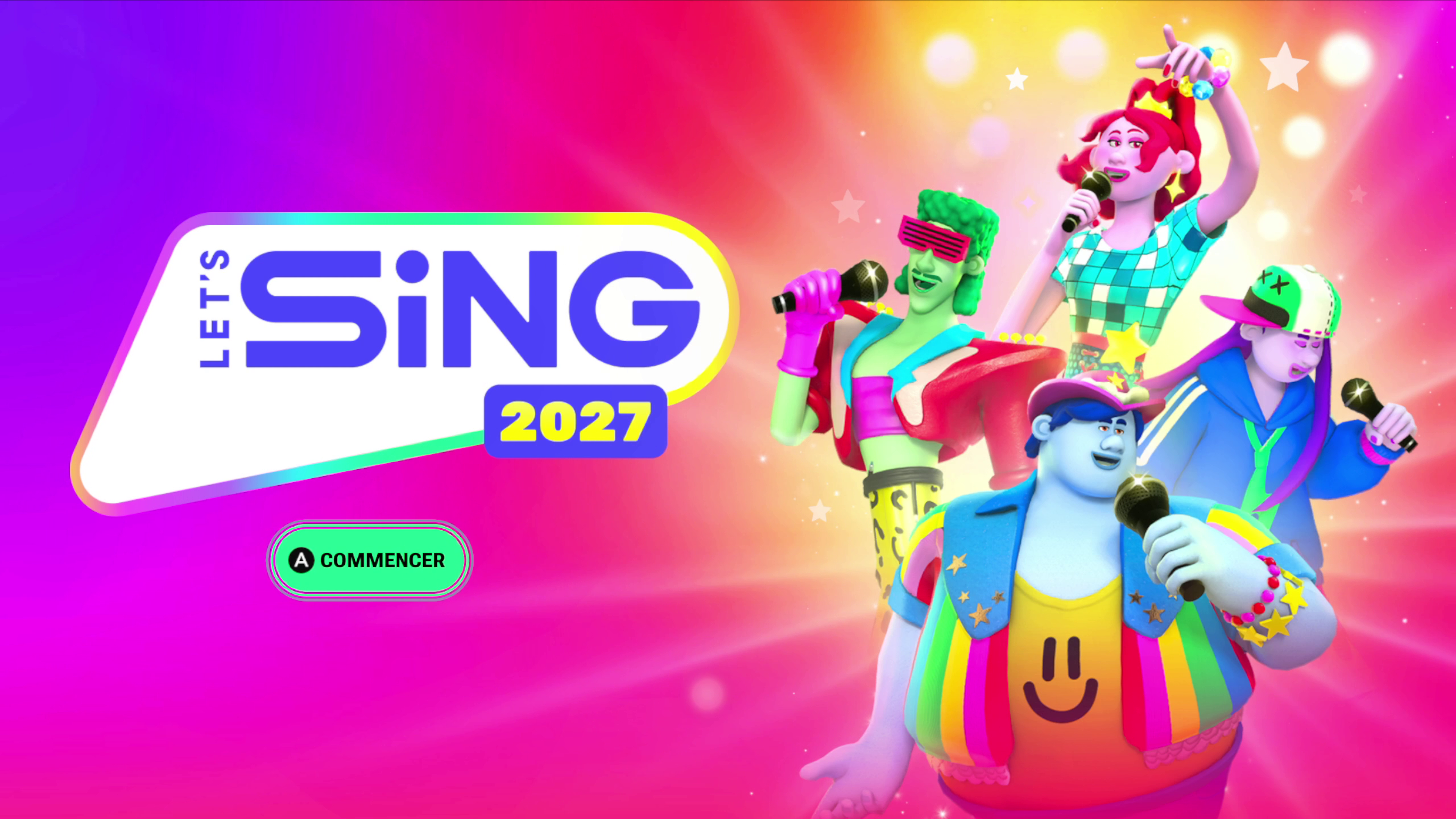 Let's Sing 2027 (bundle jeu + 2 micros) Nintendo Switch