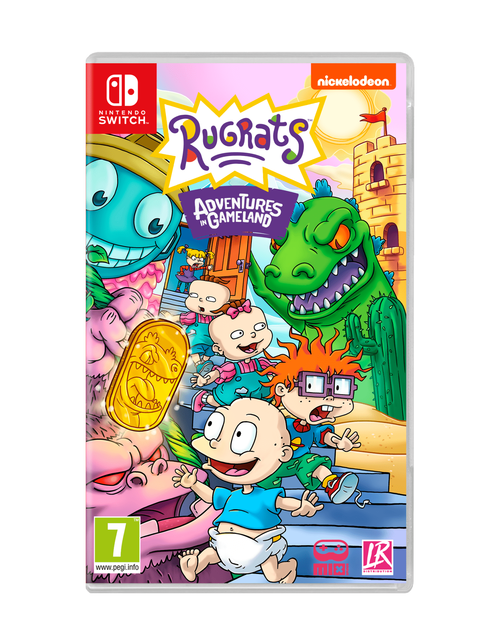 Les Razmoket Rugrats Adventures in Gameland Nintendo SWITCH - Jeux Vidéo Physique - UIE - Shop Just for Games